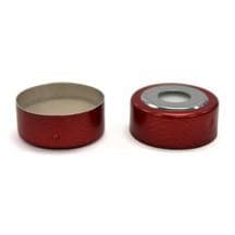 Chromatography Research Supplies 20 mm Magnetic Ring Crimp Cap w/Septum 3 (100/pk)